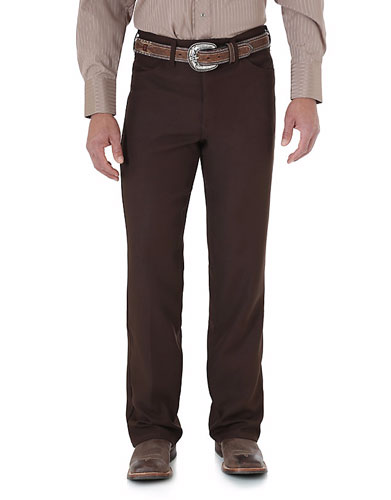 Wrangler Wrancher Dress - Brown - Men's Western Jeans | Western Wear